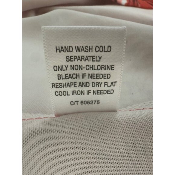 Roz & Ali Coral Floral Print Scuba Fit & Flare Dress w/ Pockets Size 20W 2X Plus - Picture 9 of 9